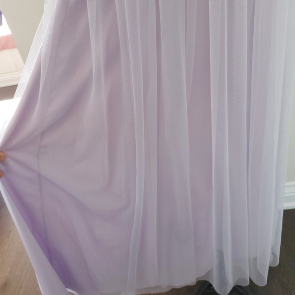 Bhldn Hitherto Anthropologie Fleur Fairycore Lavender Lace Corset Maxi Dress - Picture 5 of 13